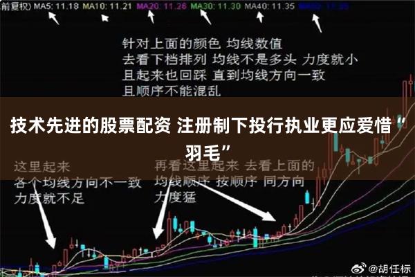 技术先进的股票配资 注册制下投行执业更应爱惜“羽毛”